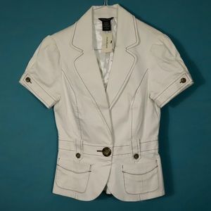 NWT Maurices White Jacket, size S (Junior 3)